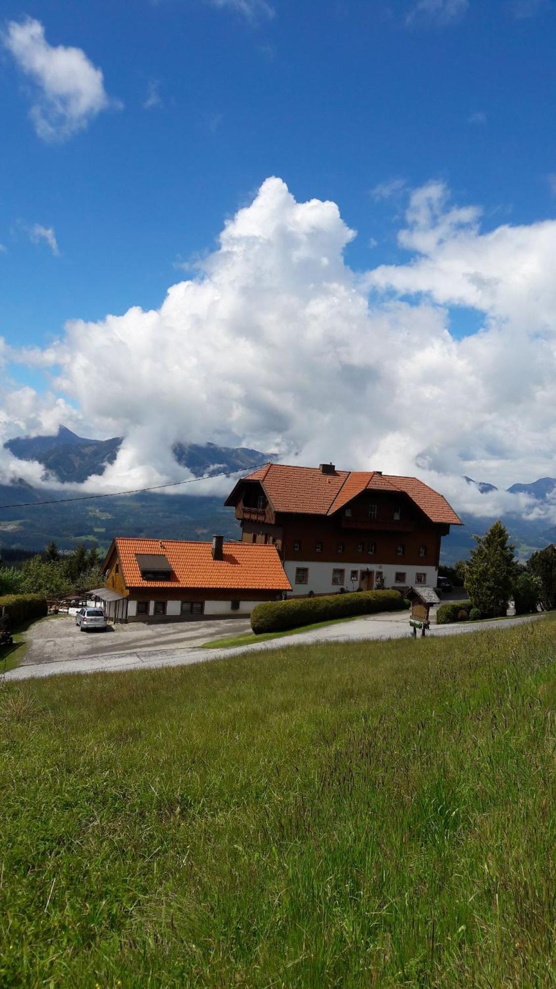 Pension Bauernhof Stanahof Fresach Exterior foto
