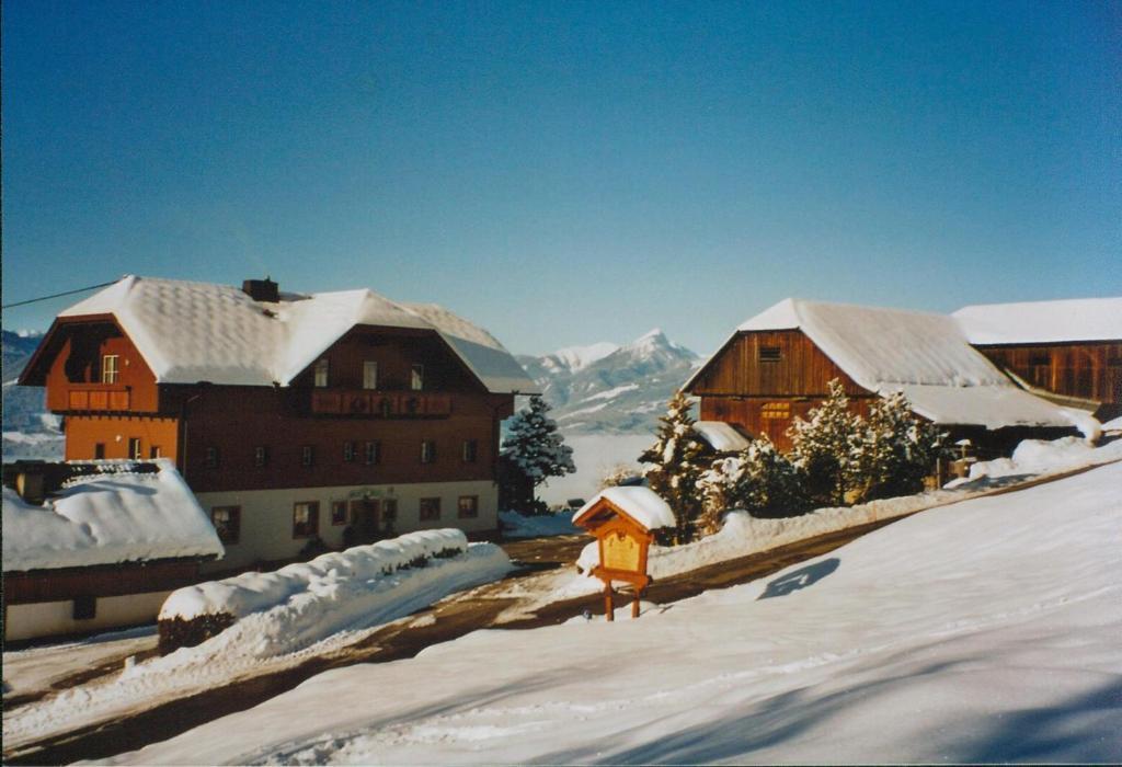 Pension Bauernhof Stanahof Fresach Exterior foto